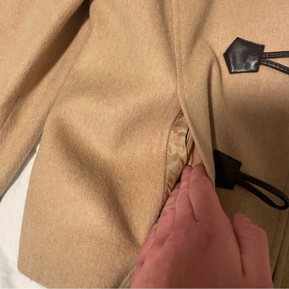 Talbots Toggle Camel Hair Jacket - image 4